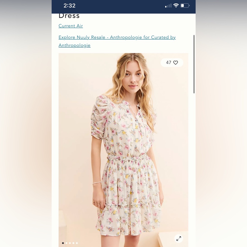 Dress from Anthropology